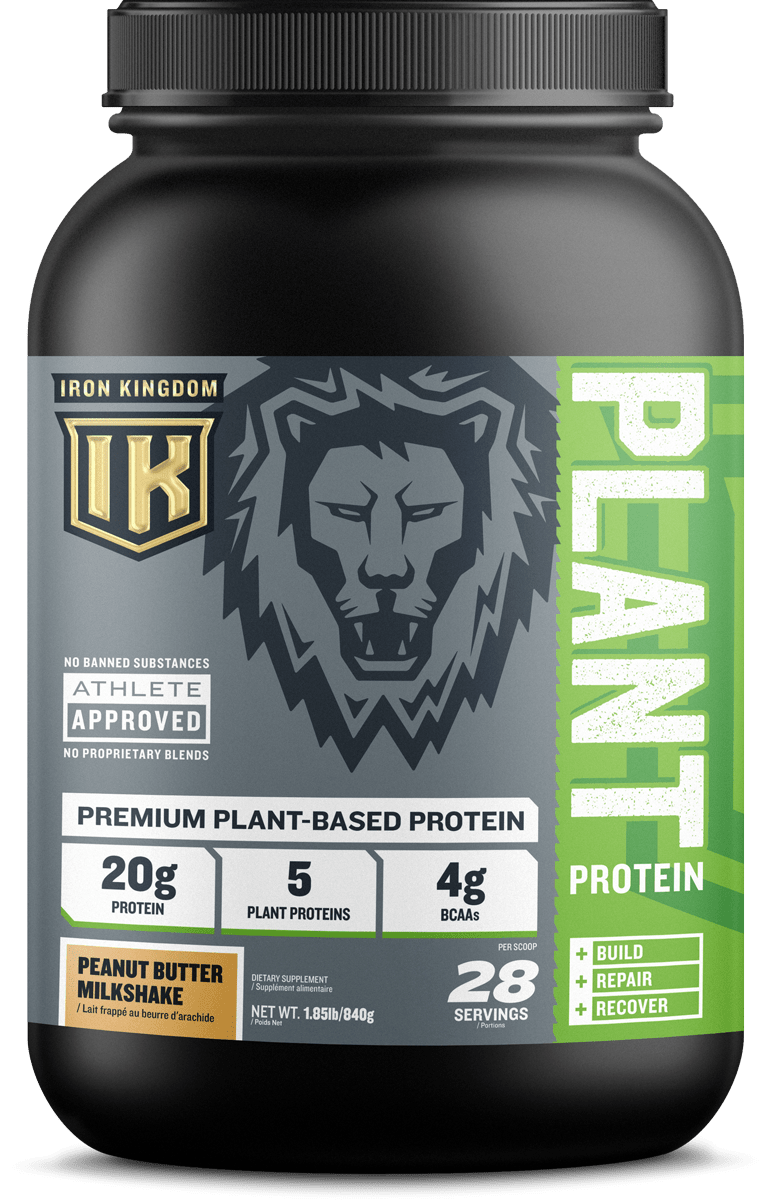 Iron Kingdom Plant Protein Peanut Butter Milkshake