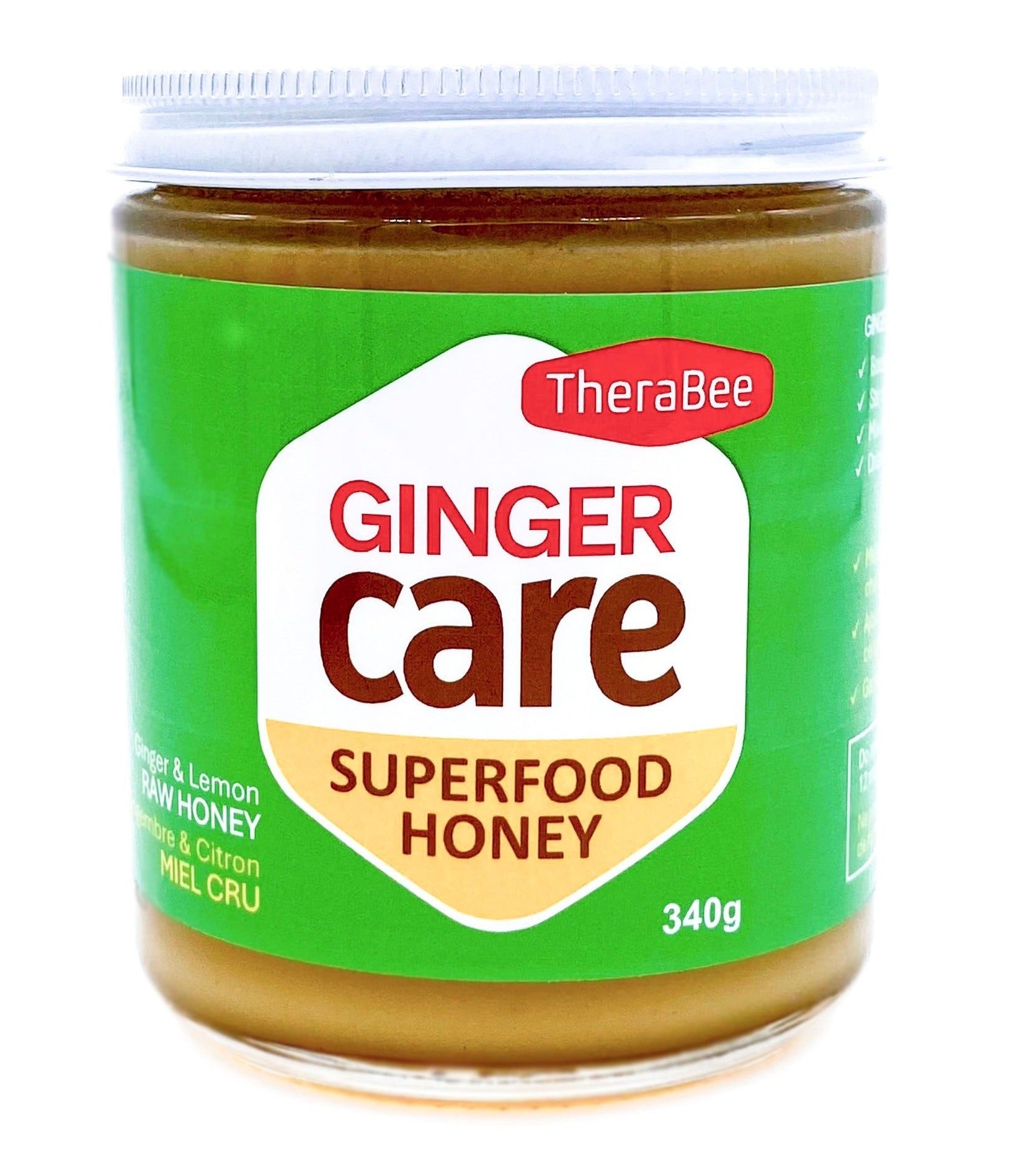 TheraBee, Ginger Care, Superfood Honey, 340g