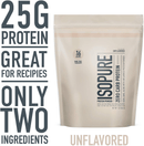 ISOPURE Zero Carb Protein Powder, Unflavoured