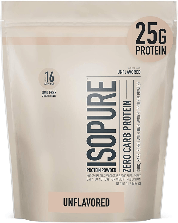 ISOPURE Zero Carb Protein Powder, Unflavoured