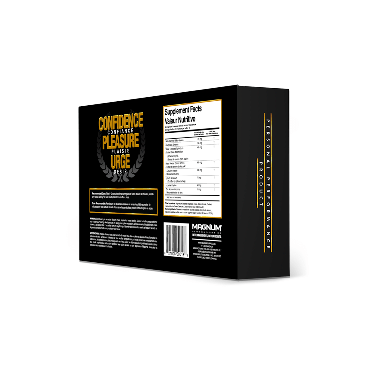 Magnum Instincts 800 mg 10 Capsules