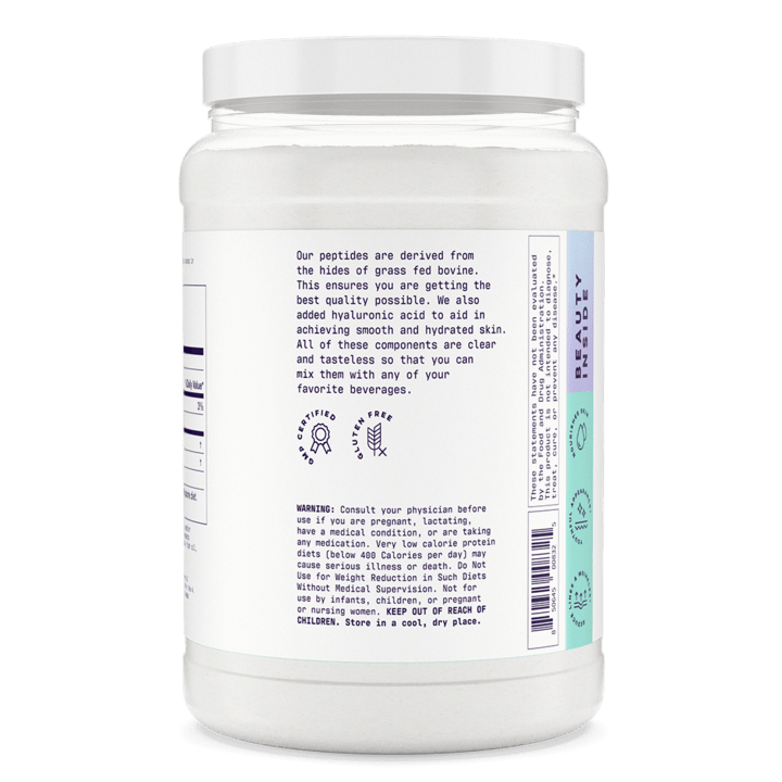Alani Nu Self Collagen Peptides + Hyaluronic Acid Powder - Unflavoured (603 g)