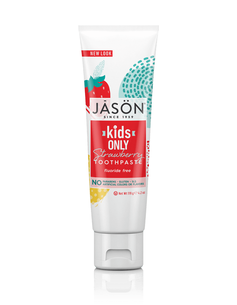 Jason Kids Only All Natural Tooth Paste Strawberry 119 g