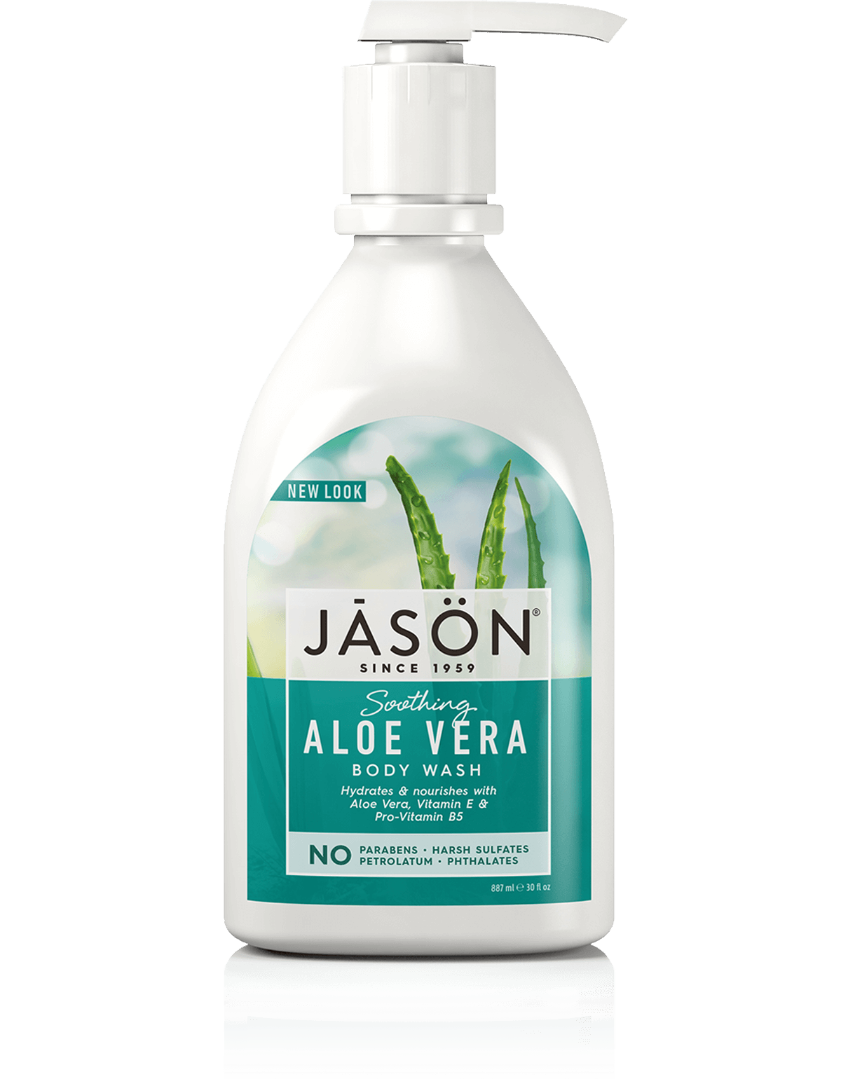 Jason Soothing Aloe Vera Body Wash 887 ml
