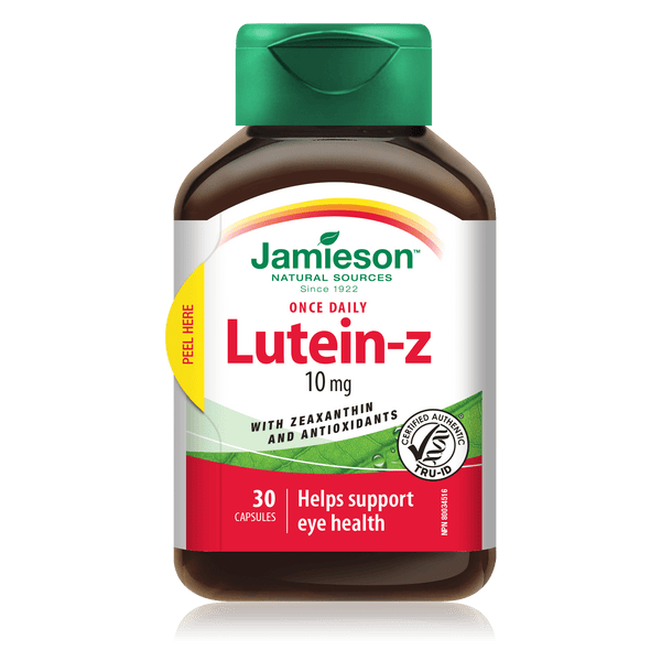 Jamieson Lutein-z 10 mg 30 Capsules