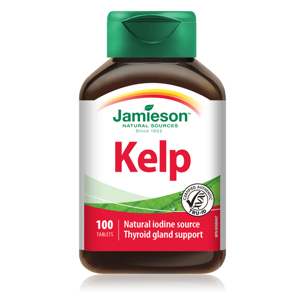 Jamieson, Kelp (Iodine 650mcg), 100 Tablets
