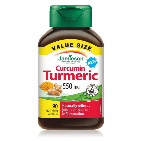 Jamieson Curcumin Turmeric 550 mg Bonus Size