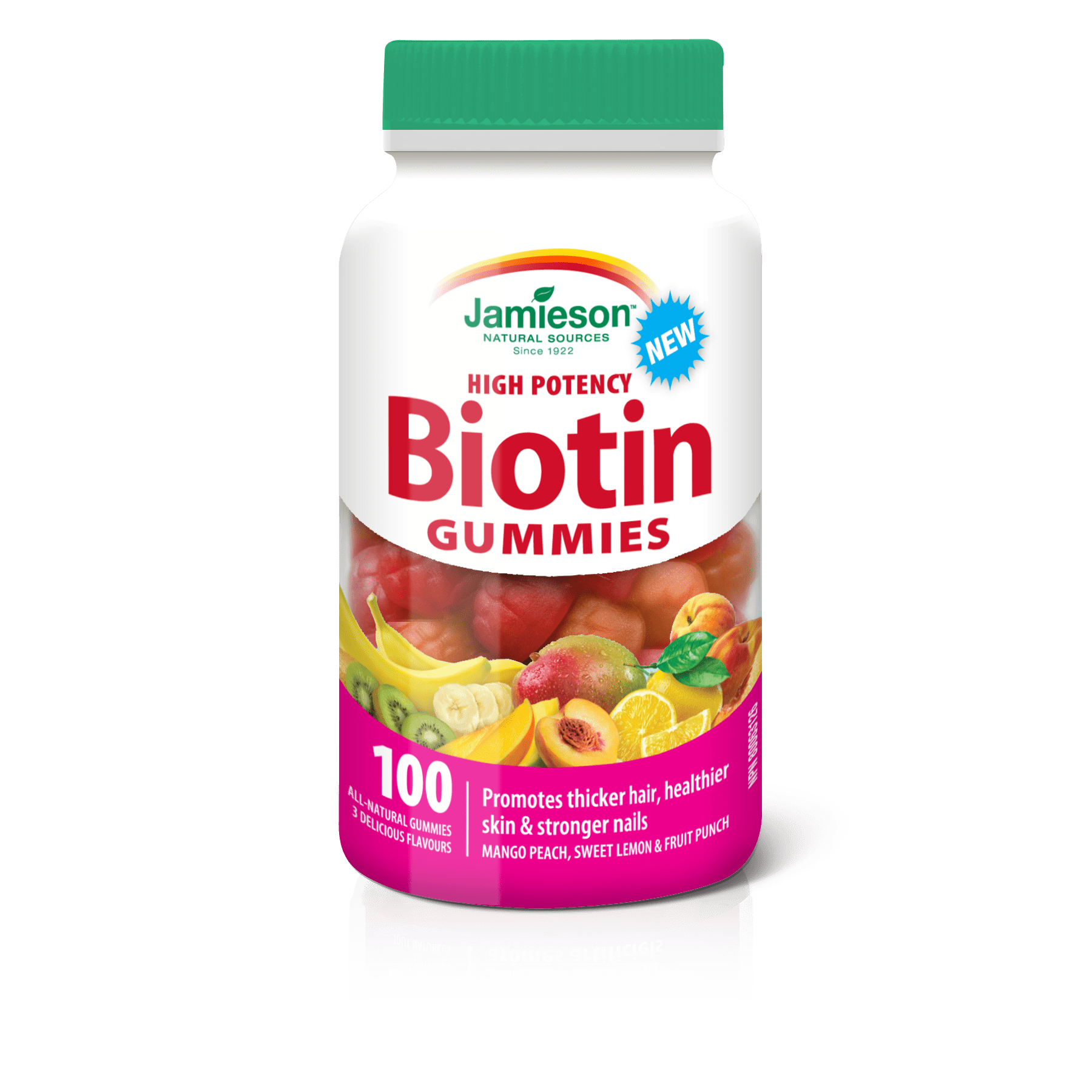 Jamieson High Potency Biotin 100 Gummies