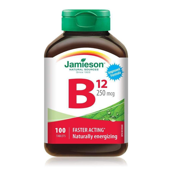Jamieson Vitamin B12 250 mcg 100 Tablets