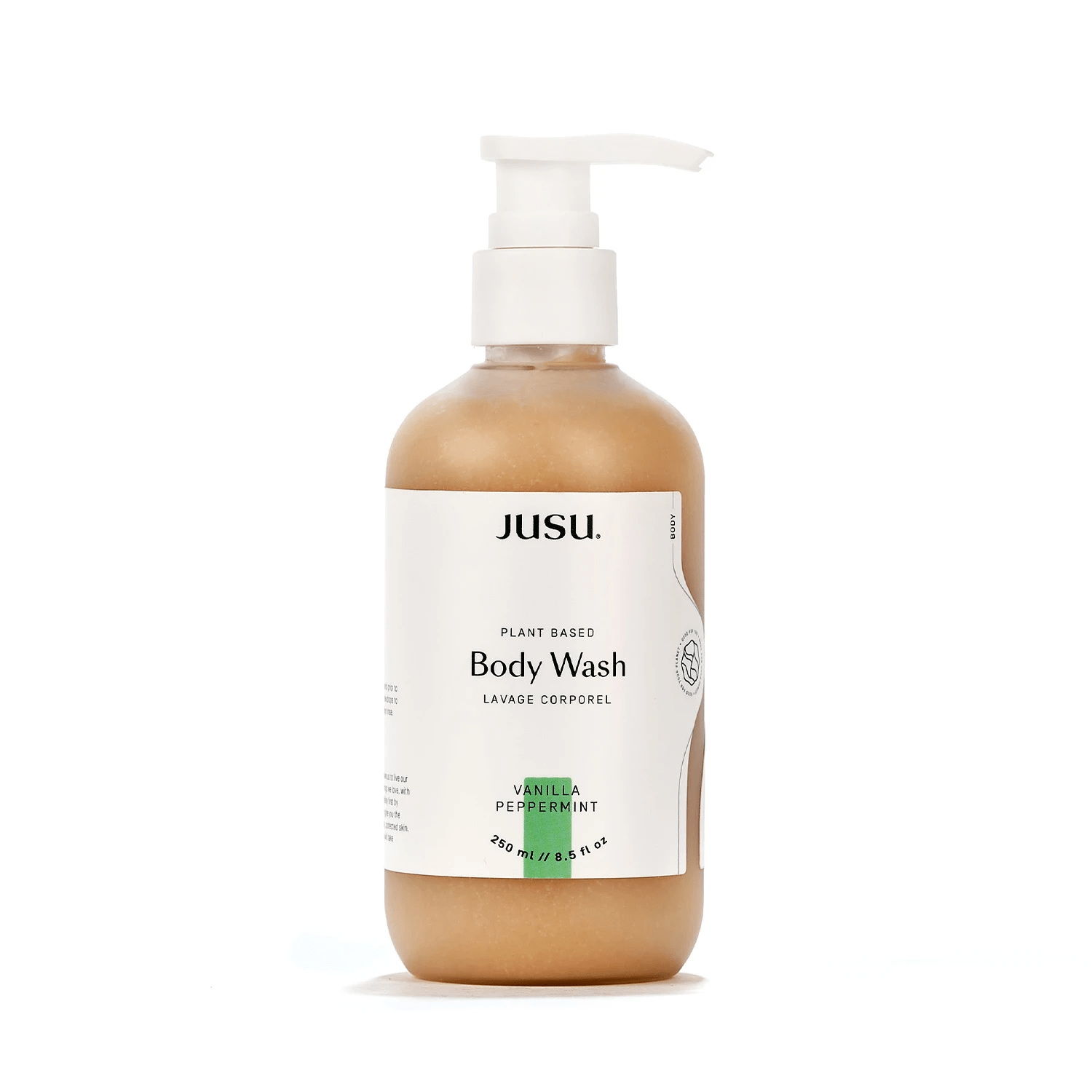 Jusu  Plant Based Vanilla Peppermint Body Wash