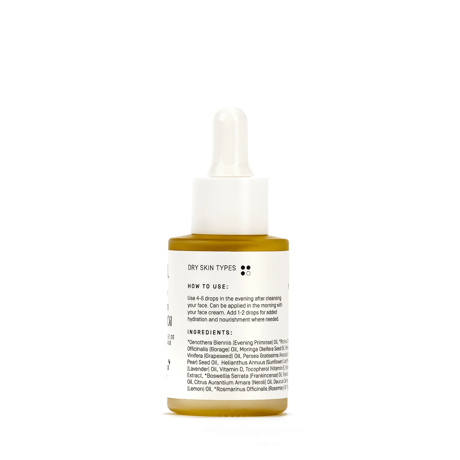 Jusu Plant Based Neroli Primrose Hydration Face Night Oil