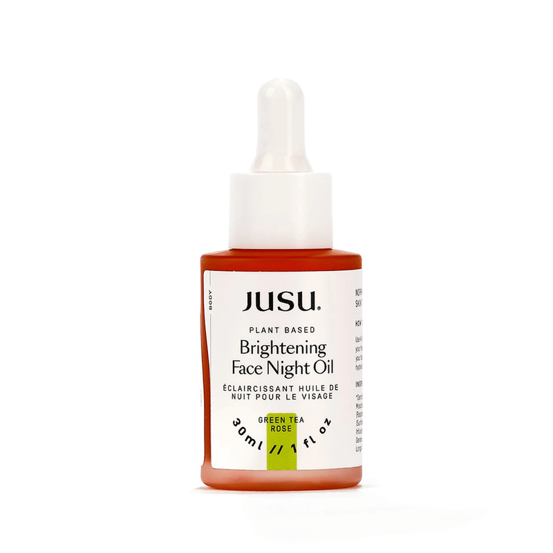 Jusu Plant Based Green Tea Rose Brightening Face Night Oil