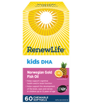 Renew Life Danish Gold Kids DHA 60 كبسولة هلامية قابلة للمضغ (تم إيقافها)
