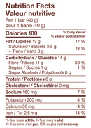 Love Good Fats, قالب جوز مطاطي، شوكولاتة داكنة وملح البحر واللوز، 12 × 40 جم (480 جم)