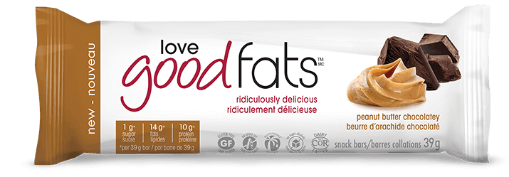 Love Good Fats Peanut Butter Chocolatey Box of 12
