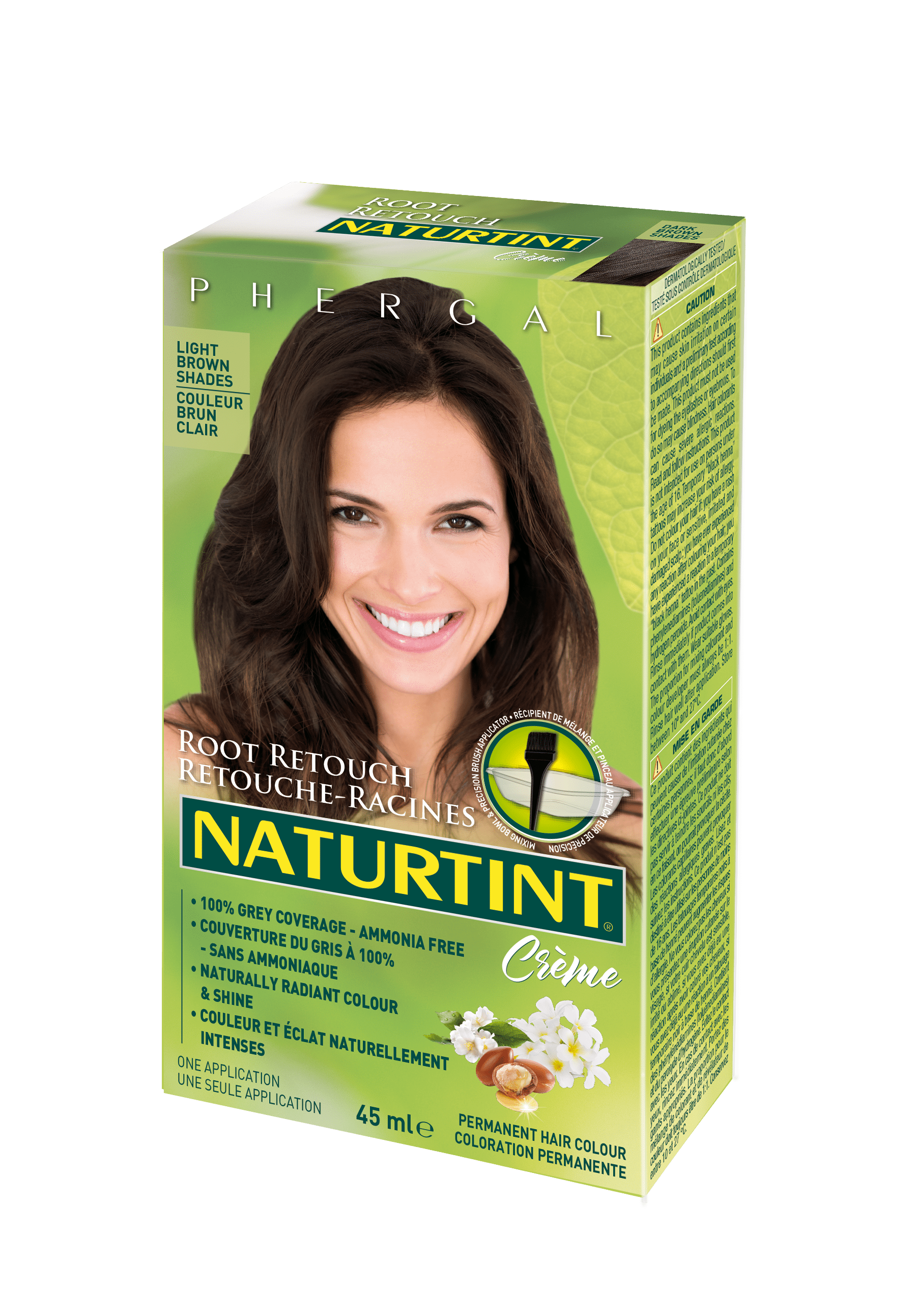 Naturtint Root Retouch Creme Light Brown Shades 45 ml