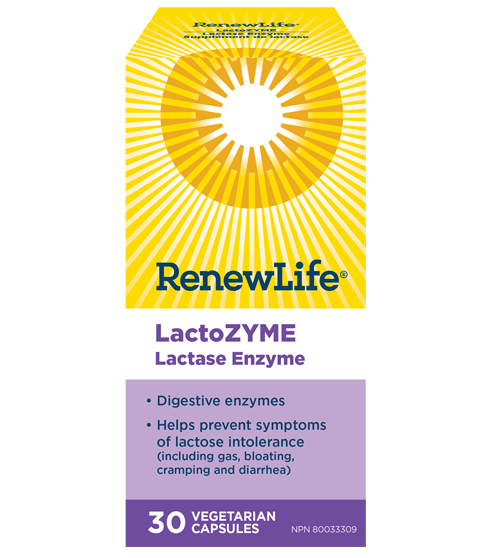 Renew Life LactoZyme 30 V-Cap