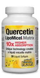 Natural Factors 케르세틴 LipoMicel 매트릭스 액체 소프트젤