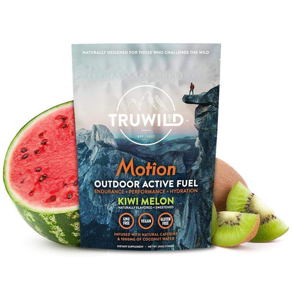 Truwild Motion Natural Energy Kiwi Melon 20 Servings