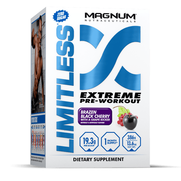 Magnum Nutraceuticals Limitless Brazen Black Cherry With A Grape Kicker 386 g