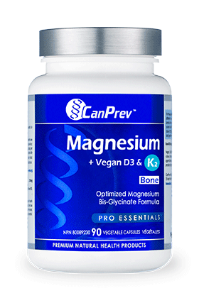 CanPrev Magnesium + Vegan D3 & K2