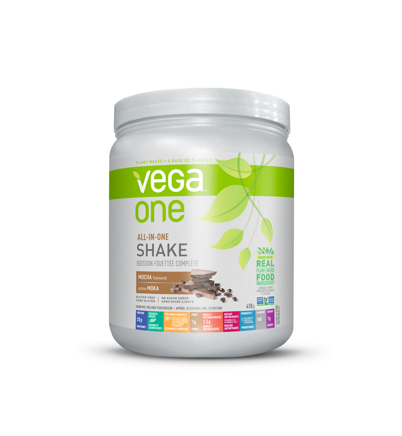 Vega, All-in-One Shake, Mocha, Small (418g)