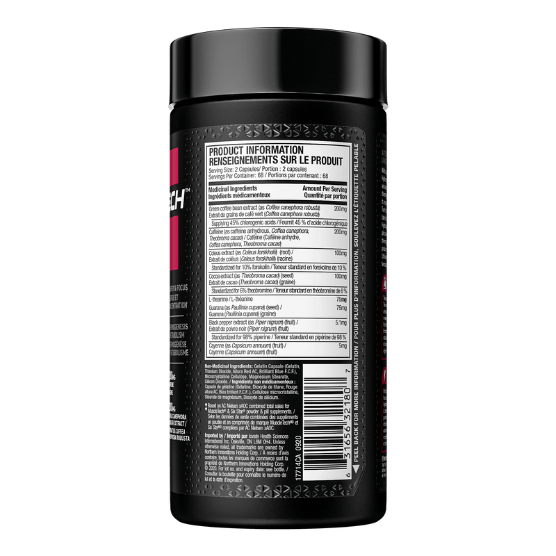 MuscleTech, Hydroxycut Hardcore Elite, 136 Caps