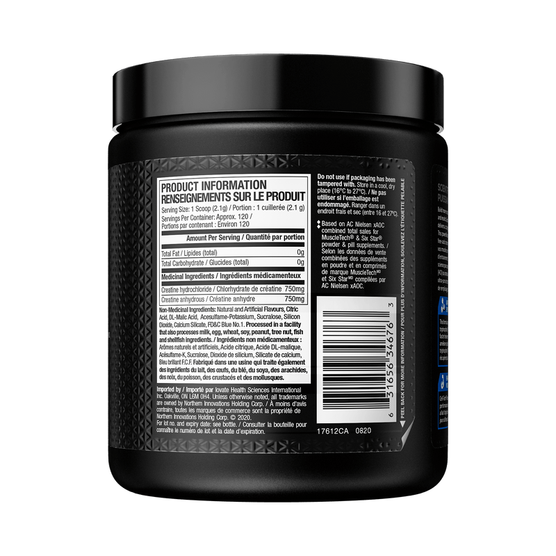 MuscleTech Creactor Creatine HCI, Icy Rocket Freeze, 256 g