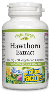 Natural Factors Hawthorn Extract 300 mg 60 Capsules