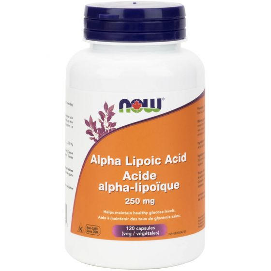 NOW, Alpha Lipoic Acid, 250mg, 120 Veg Capsules