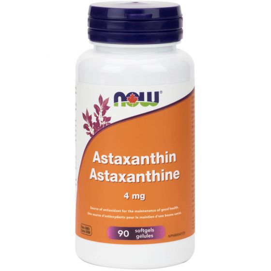 NOW, Astaxanthin, 4mg, 90 Softgels