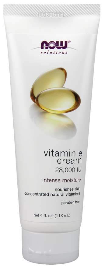 NOW Vitamin E Cream 118 mL
