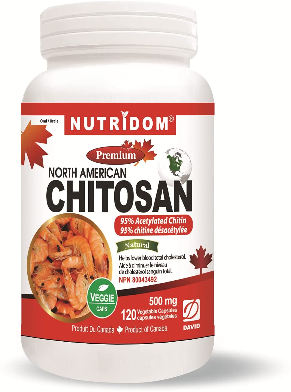 Nutridom Chitosan 500mg