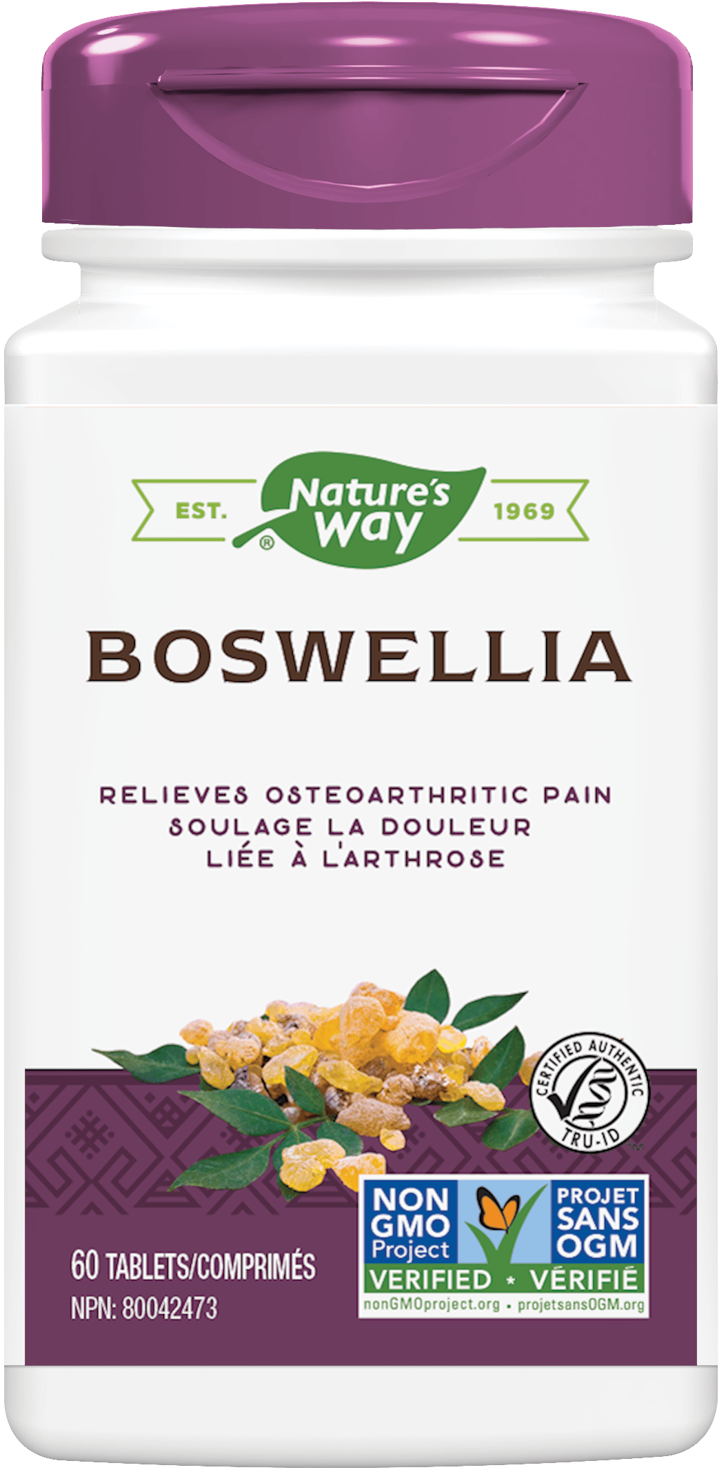 Nature's Way Boswellia Standardized 60 Tablets