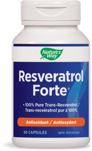 Natures Way Resveratrol Forte Antioxidant Capsules
