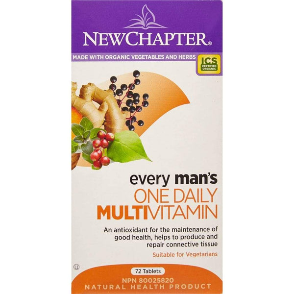 New Chapter Every Man's One Daily 72 Tablets