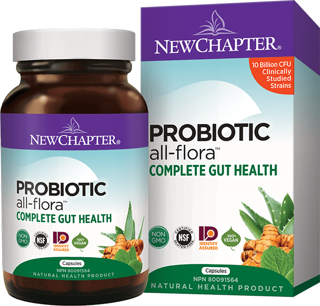 New Chapter Probiotic All-Flora 30 Tablets