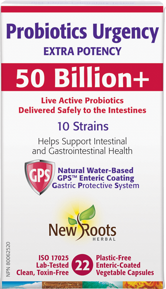 New Roots PROBIOTICS URGENCY