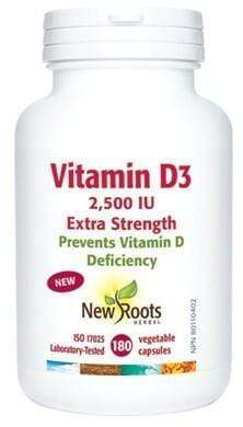 New Roots Vitamin D3 2500 IU