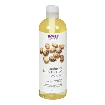 NOW, Castor Oil, 100% Pure, 473 ml