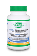 أورجانيكا مخلب الكالسيوم والزنك مع فيتامين د3