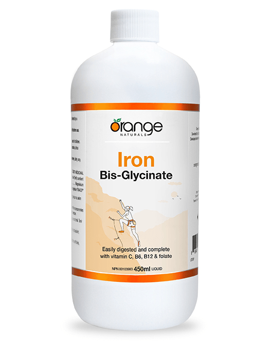 Orange Naturals Iron Bis-Glycinate