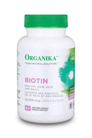 Organika Biotin Maximum Strength 10,000 mcg 60 Capsules