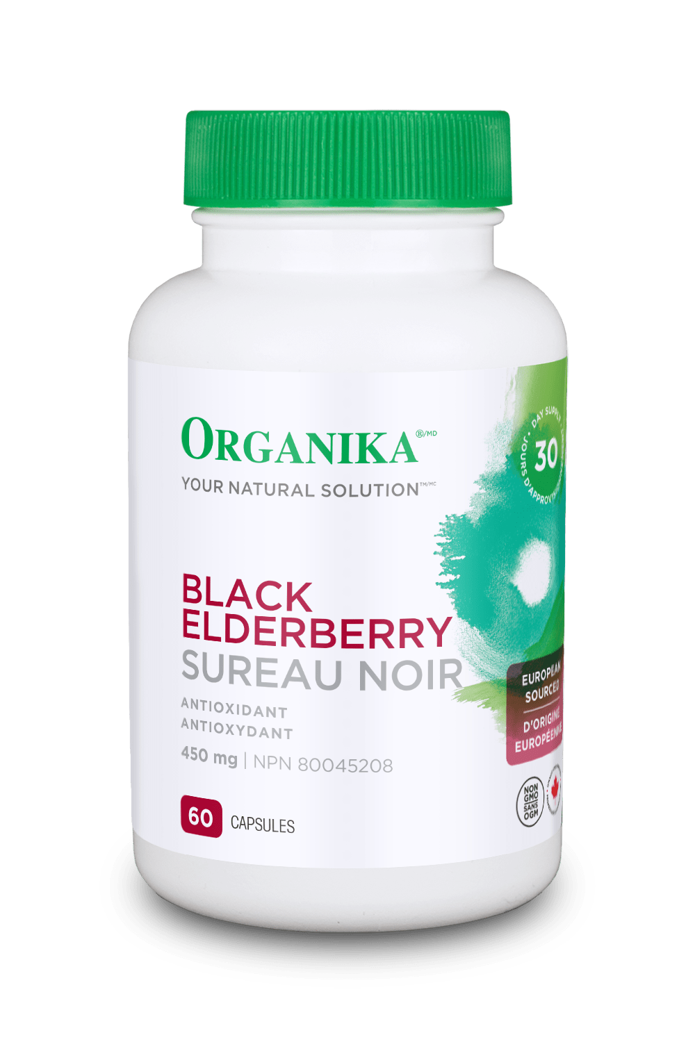 Organika Black Elderberry 60 Capsules