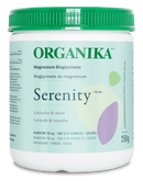 Organika Serenity - Magnesium Bisglycinate 150mg Lavender & Mint 250g