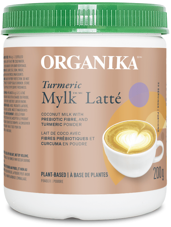 Organika Turmeric Mylk Latte + Prebiotic Fibre 200 g