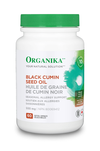 Organika BLACK CUMIN SEED OIL 500MG 60 Softgels