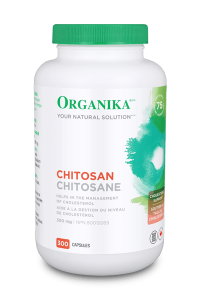Organika Chitosan 300 mg 300 Capsules