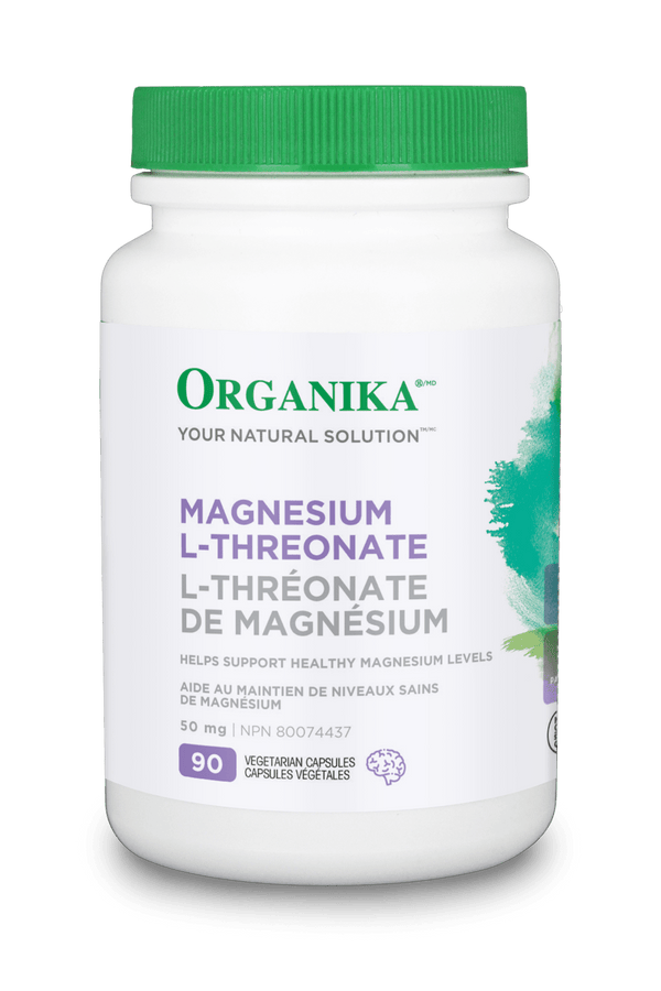 Organika Magnesium L-Threonate 50 mg 90 Capsules