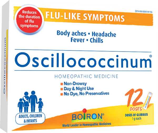 Boiron, Oscillococcinum, 12회 복용량